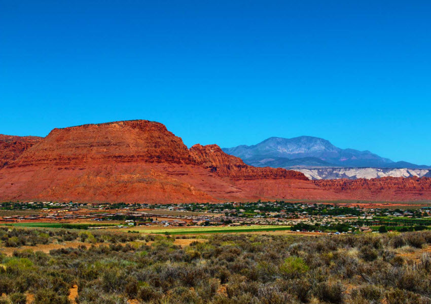 Desert Cliffs At Desert Canyon